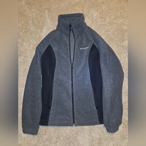 Columbia Women's Gray and Black Sweater